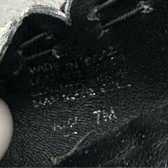 Tory Burch Abbey Leopard Print Calf Hair Patent Cap Toe Ballet Flats Size 7 M - Picture 9 of 15